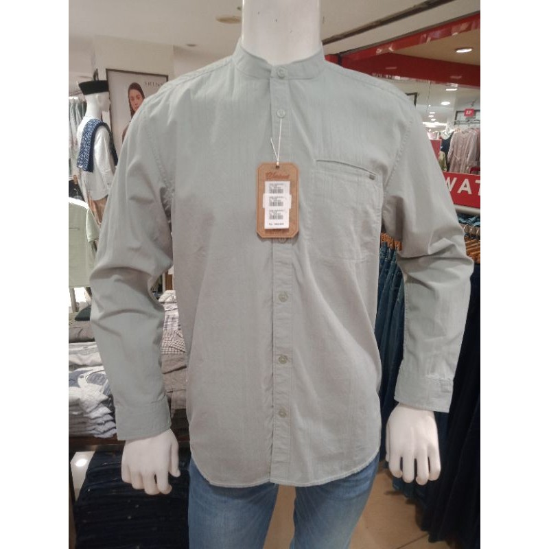 Watchout Baju Koko Panjang Hijau Sage WS812450009