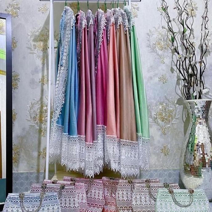 Terjangkau New Motif Mukena Sutra Maxmara Agnia Series