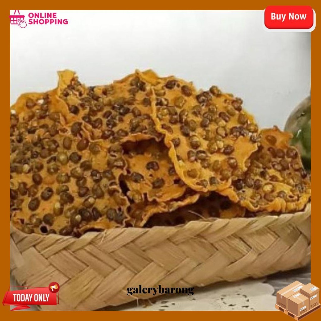 

Peyek Kacang Hijau 200Gr Renyah Dan Gurih Termurah Banget