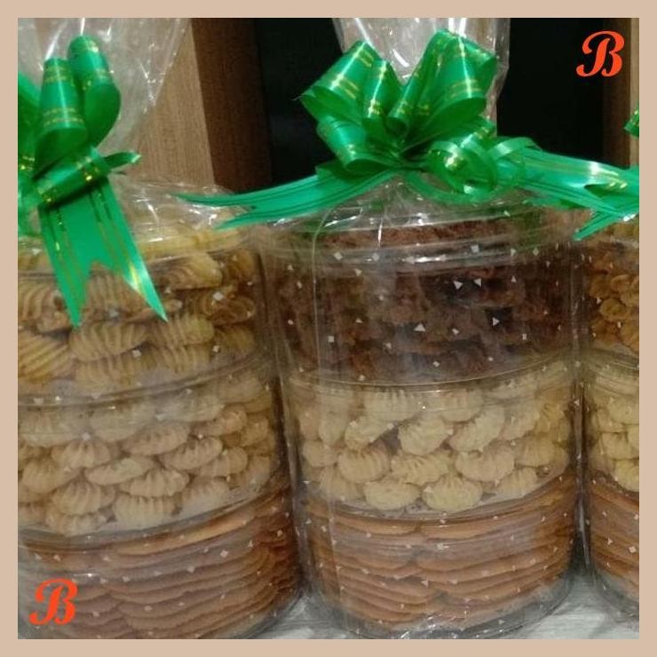 

| NS | PAKET KUE KERING ISI 3 TOPLES TANPA NASTAR