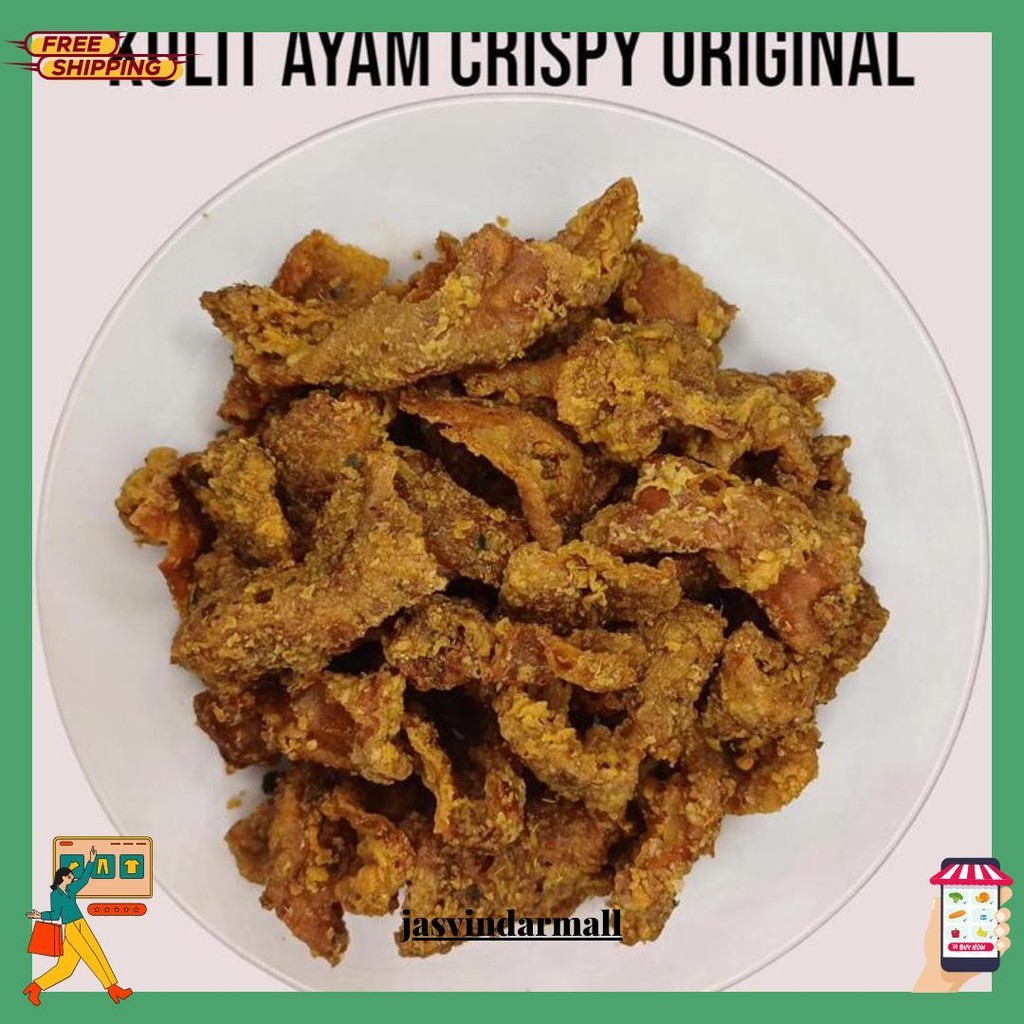 

Kulit Ayam Krispy Pedas Cod