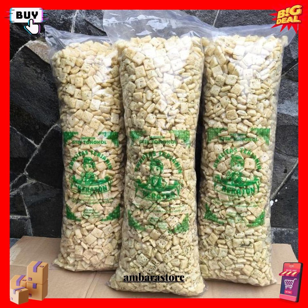 

Original Kerupuk Ikan Tongkol Asli Balado Cabai Ijo Original Produk