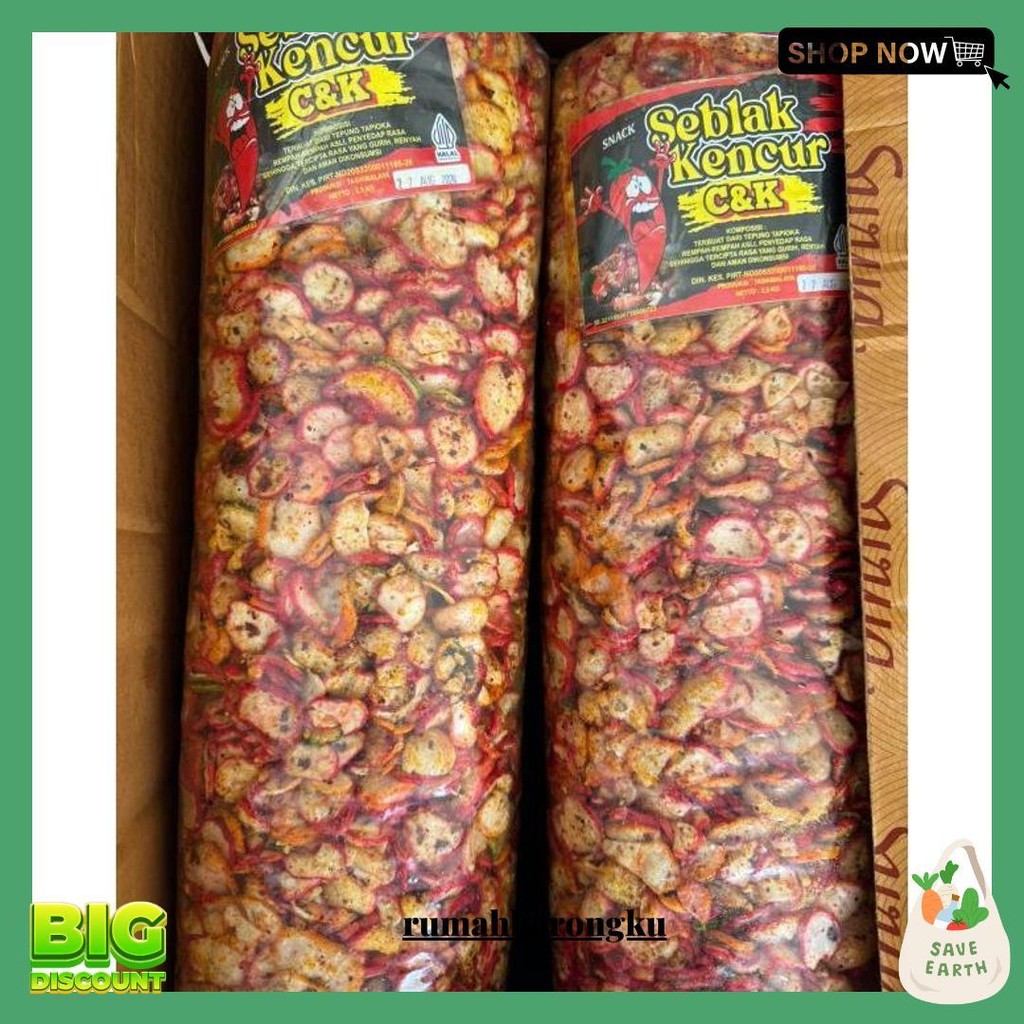 

Krupuk Seblak C&K Pedas Kencur 250Gram Bisa Cod