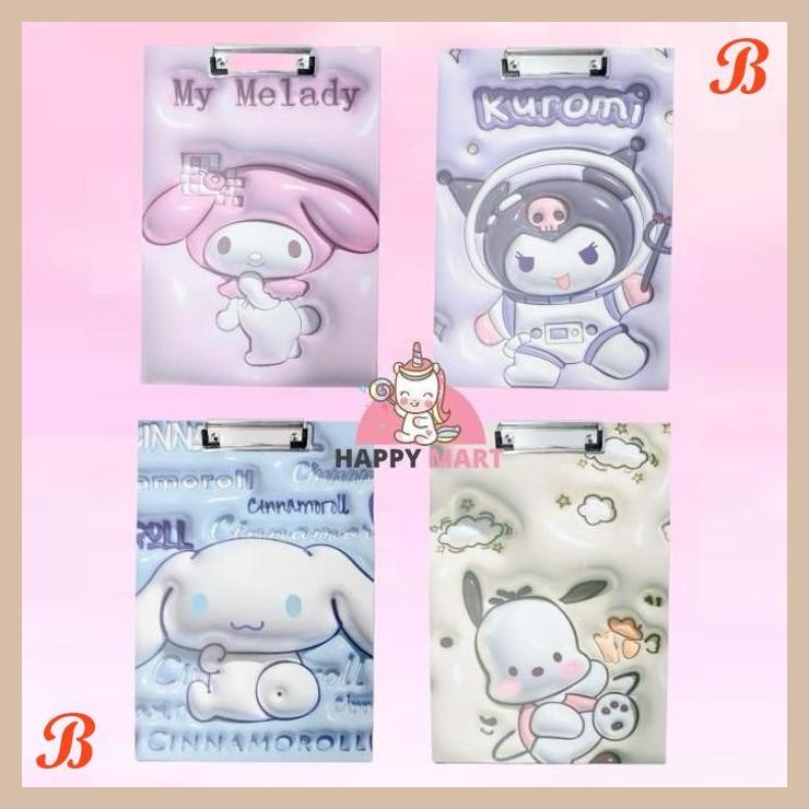 

| KK | PAPAN JALAN MOTIF SANRIO 3D ART SERIES ( TDK TIMBUL ) KUROMI / MOROLL