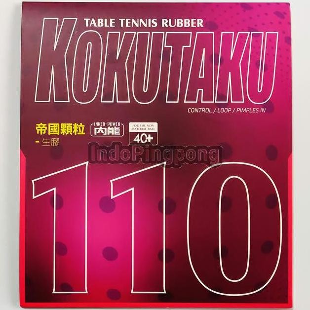 Tuttle 110 Ox 1.5 1.8 Kokutaku Tuple Medium Pips Bintik Serang Semi
