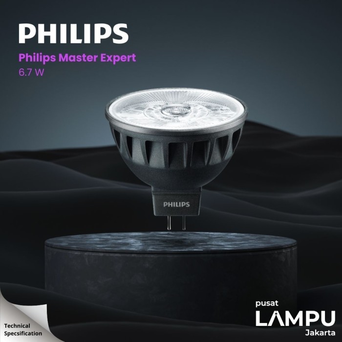 Philips Lampu Led Master Mr16 Expert Color 7.2Watt Dimmable 12V 7.2W