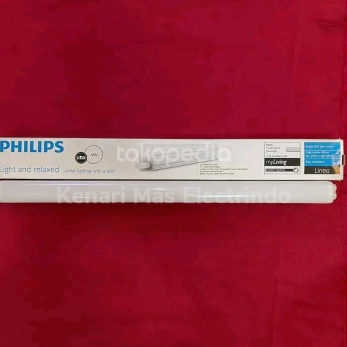 Philips Lampu Tl Tl5 T5 Trunkable Linea Led 4W 4 W 30Cm