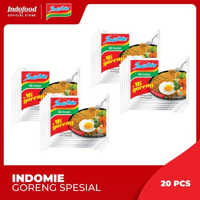 

PROMO MIE / PASTA / Bundle 20 Pcs Indomie Goreng Spesial NON COD