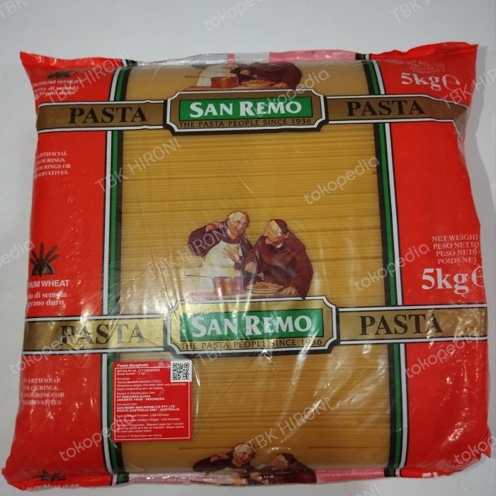 

PROMO MIE / PASTA / Pasta Spaghetty San Remo 5kg NON COD