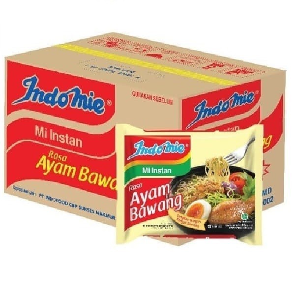 

PROMO MIE / PASTA / INDOMIE MIE AYAM BAWANG KARTON NON COD