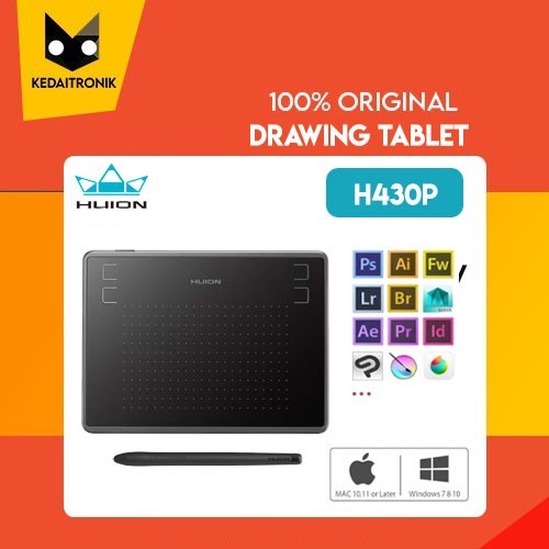 Huion Inspiroy H430P Drawing and Tablet Graphics With Tablet Original