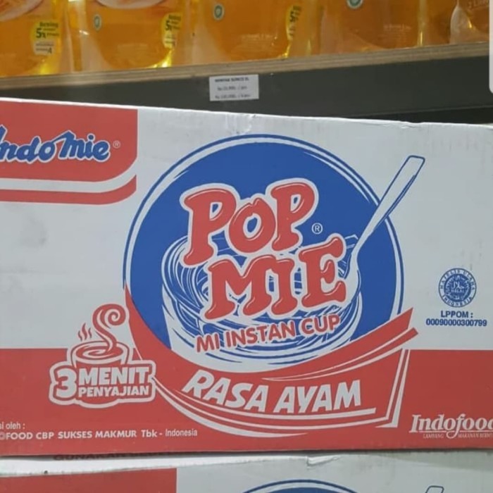 

PROMO MIE / PASTA / Pop mie rasa ayam dus @isi24cup NON COD
