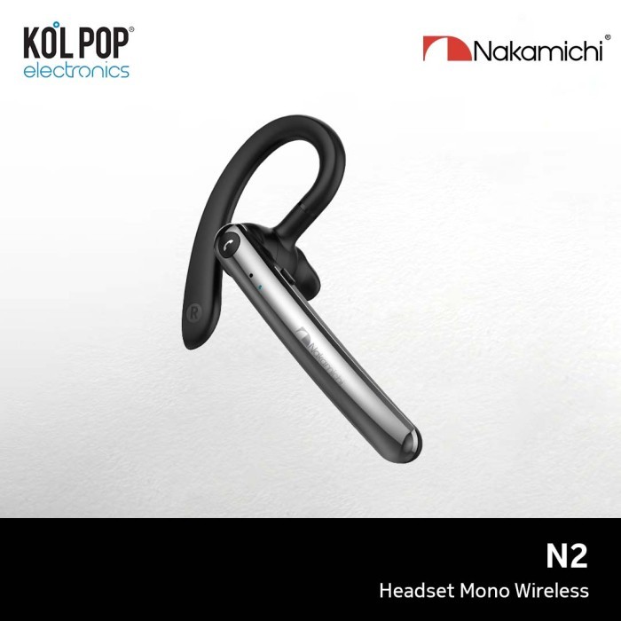 Nakamichi N2 Headset Bluetooth Mic Hd Mono Wireless Mobile Earphone