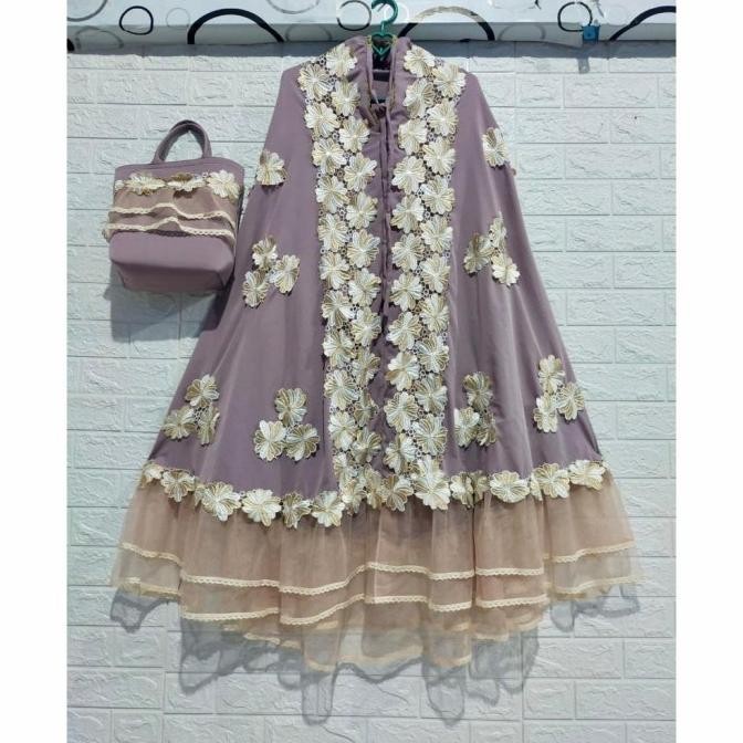 Terjangkau Mukena Renda Mewah Terbaru 2022 Mukena Brukat Murah