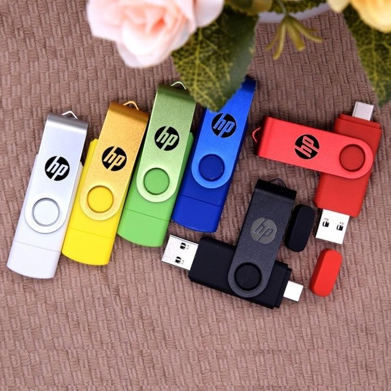 HP FLASHDISK OTG TYPE C USB 1TB/2TB FLASH DRIVE ULTRA DUAL USB 3.0 Flashdisk hp dan laptop