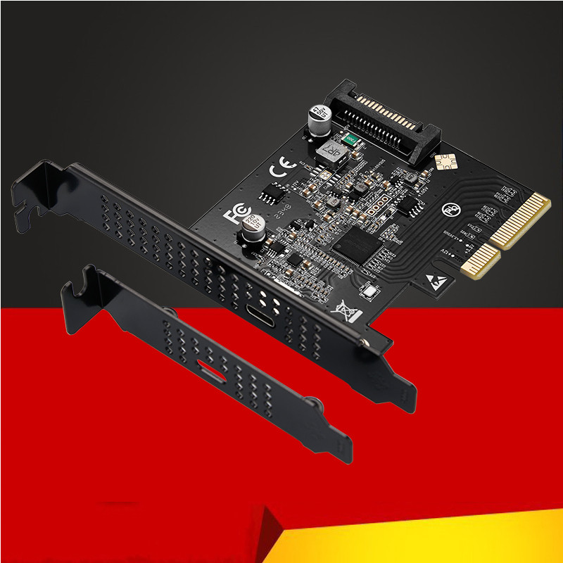 DAMO USB 3.2 Type C PCI Express Type C Expansion Card PCIE Type C Adapter PCI E 4X Express to USB 3.