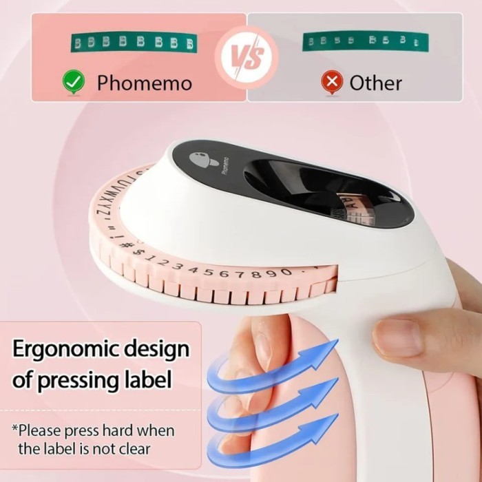 

NS - LABEL MAKER EMBOSS 3D STIKER LABEL DIY PRINT MANUAL E975