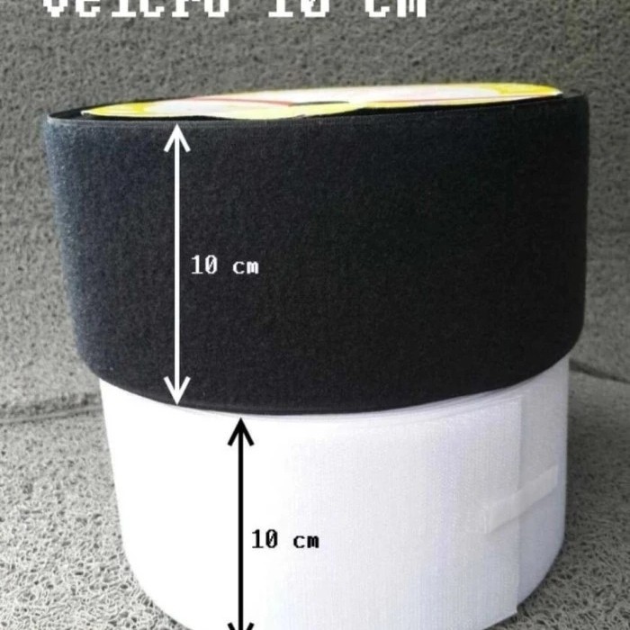 

VELCRO/ HOOK AND LOOP TOYAMA/PEREKAT/MAGIC TAPE 4 INCH/10 CM - 20 MTR
