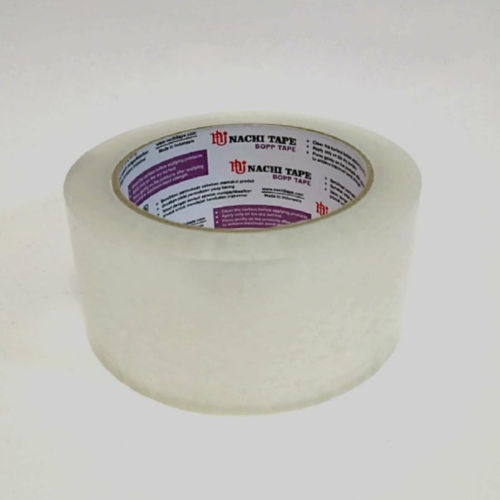 

(DUS) NACHI OPP PACKING TAPE LAKBAN TRANSPARAN 48 MM X 90 YARD
