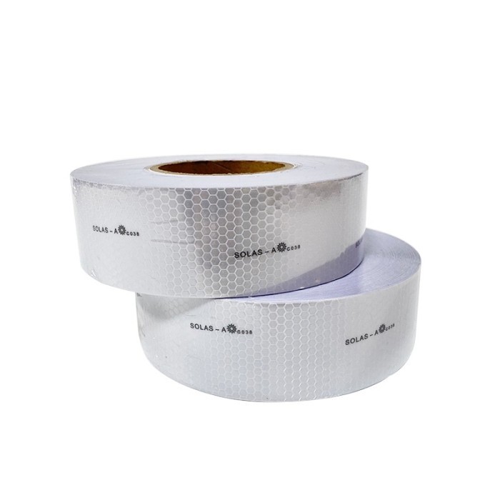 

IMPA 330189 SOLAS RETRO REFLECTIVE TAPE MARINE ROLL: 50MM X 45.7M