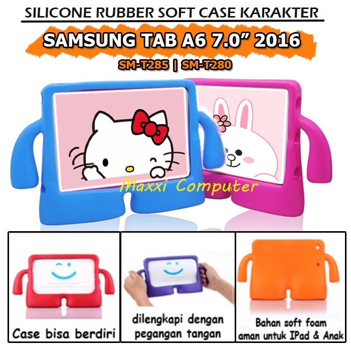 Danur - Samsung Tab A6 A 2016 70" T285 Kid Case Cover Casing Untuk Anak Kecil