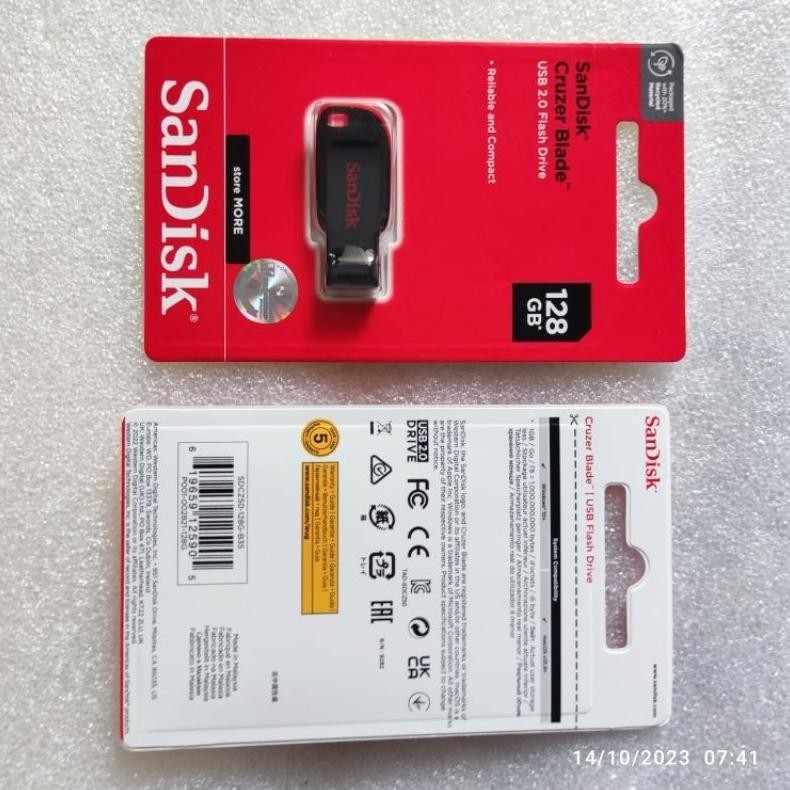 USB Flashdisk Sandisk UFD asli Bogor original ori 100% 4 Gb 8Gb 16Gb 32Gb 64Gb 128Gb