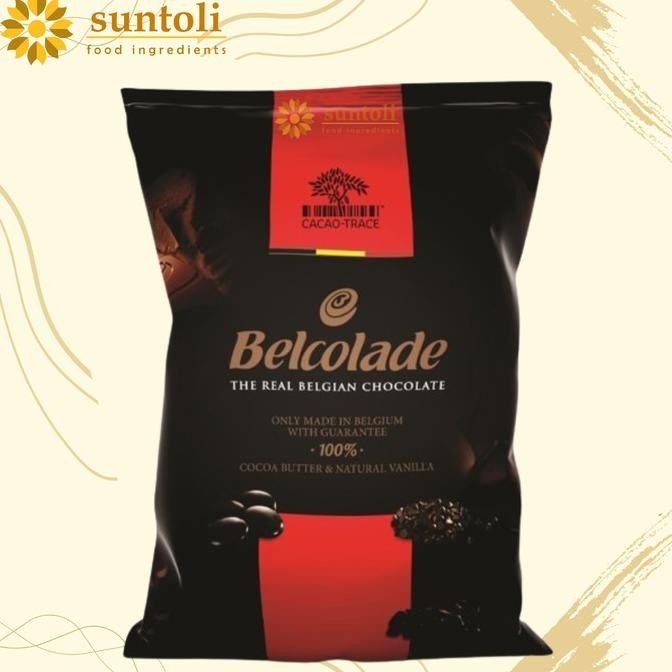 

BELCOLADE DARK CT C501/J - Cokelat Couverture Belgia 55% - 5 kg