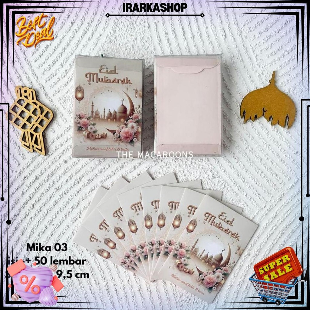 

Grosir Amplop Lebaran Idul Fitri Isi 50 Lembar / Angpao Thr Eid Mubarak D Best Seller