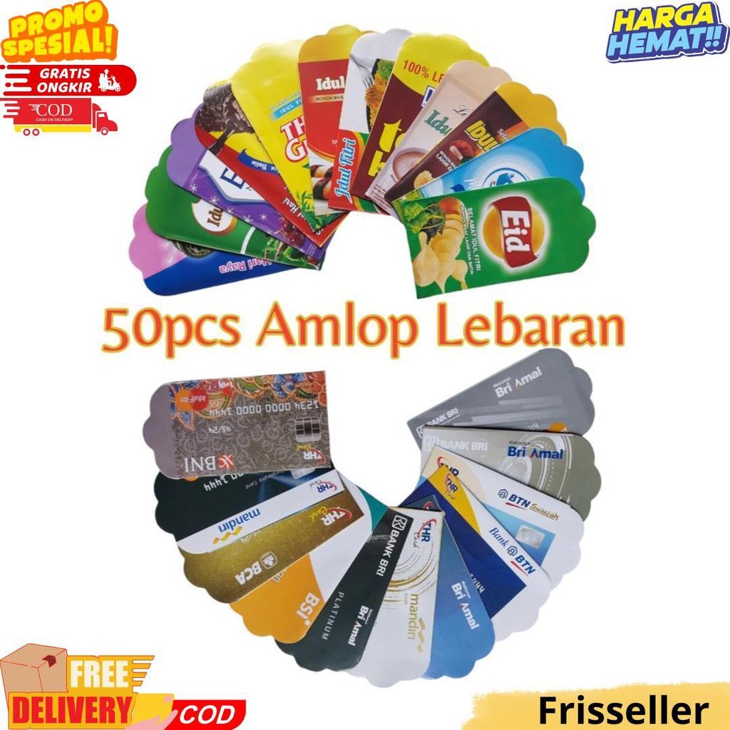 

Amplop Lebaran 50 Lembar Motif Lucu Random D Termurah