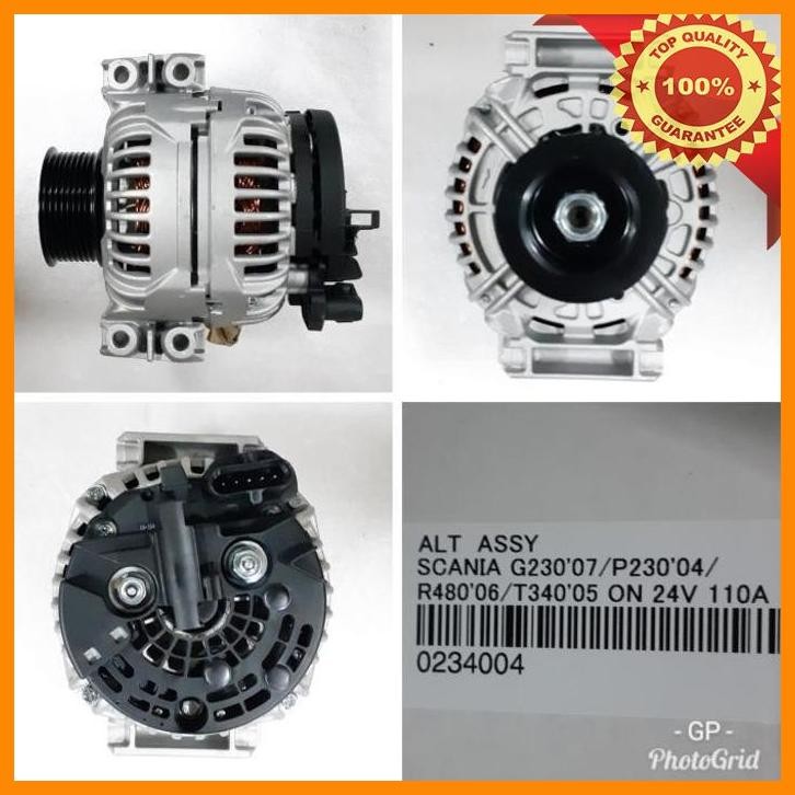 [PDM] DINAMO ALTERNATOR GP SCANIA G230/ P360 / P230/ R480/ R580 PN.2398368