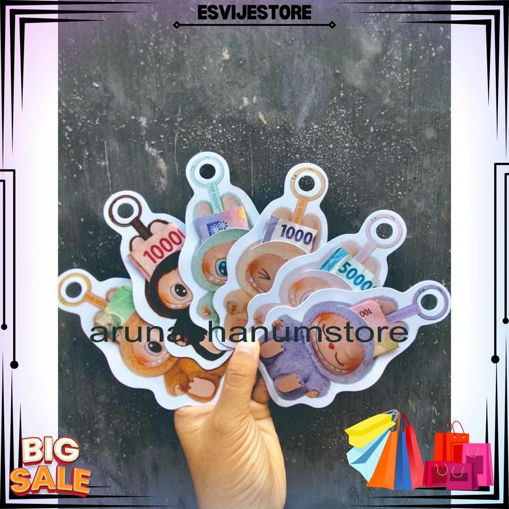 

(6 Pcs) Amplop 3D Motif Labubu Lebaran Idul Fitri, Imlek, Dan Tahun Baru 2025 D Terlaris