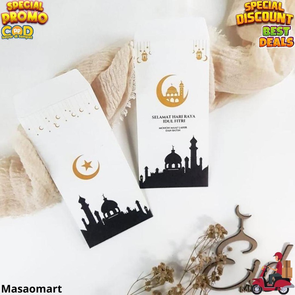 

(Isi 10 Pcs)Amplop Lebaran/Amplop Lebaran Idul Fitri Isi 10 Pcs/Angpao Lebaran /Amplop Lebaran D Cod