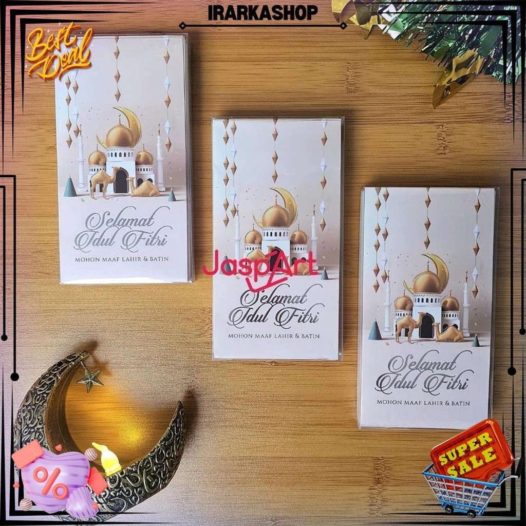 

Amplop Lebaran Hari Raya Idul Fitri 2025 Jumbo Panjang Kotak Mika Isi 30 Premium Murah Ready Stock D Gratis Ongkir