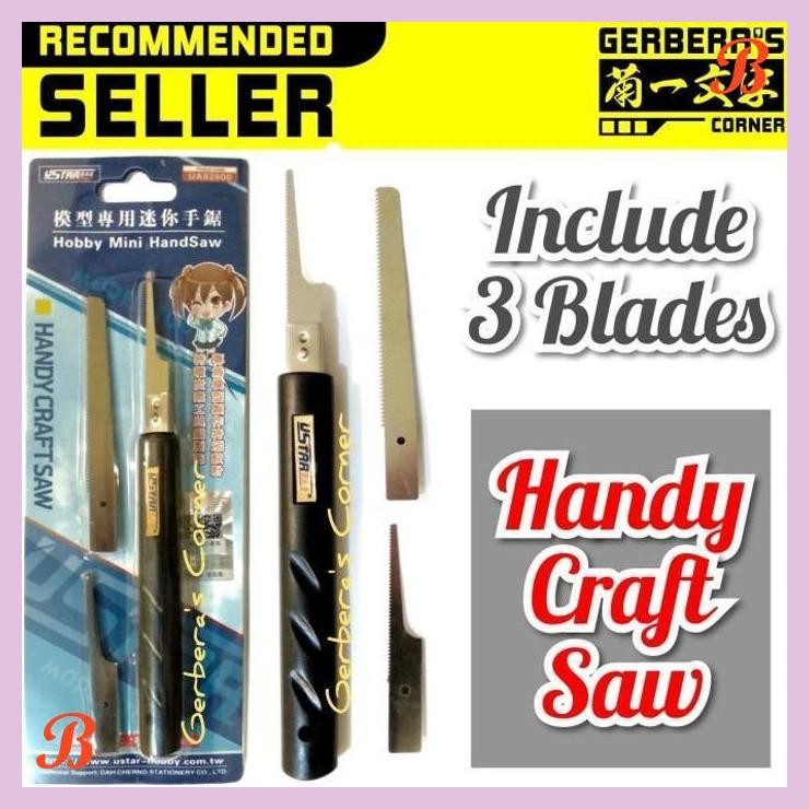 

| UM | HOBBY MINI HAND SAW HANDY CRAFT SAW USTAR GERGAJI GUNDAM PLAPLATE