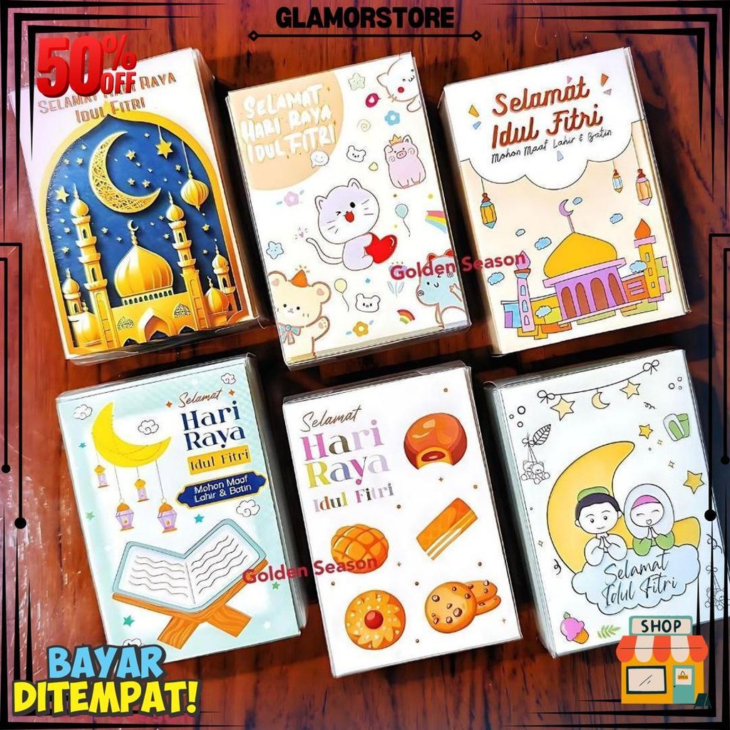 

Amplop Lebaran Idul Fitri (Isi 50 Lembar) Amplop Karakter Angpao Lucu D Terlaris
