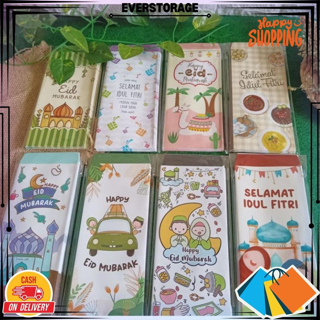 

Amplop Lebaran Panjang Isi 10 Lembar Besar Uang Tidak Perlu Dipat D Ramadhan Sale