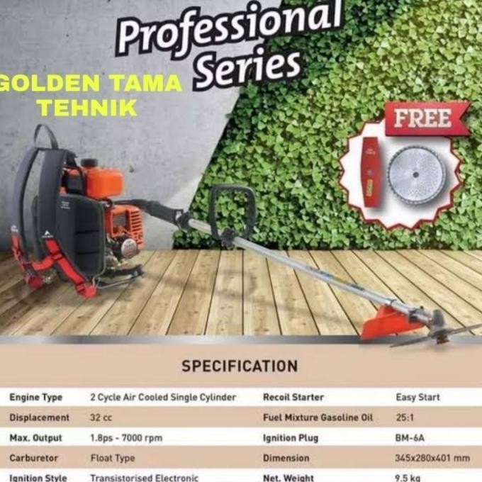 

SIAP KIRIM ALAT MESIN POTONG RUMPUT TASCO 328 E ATAU BRUSH CUTTER TASCO 328E
