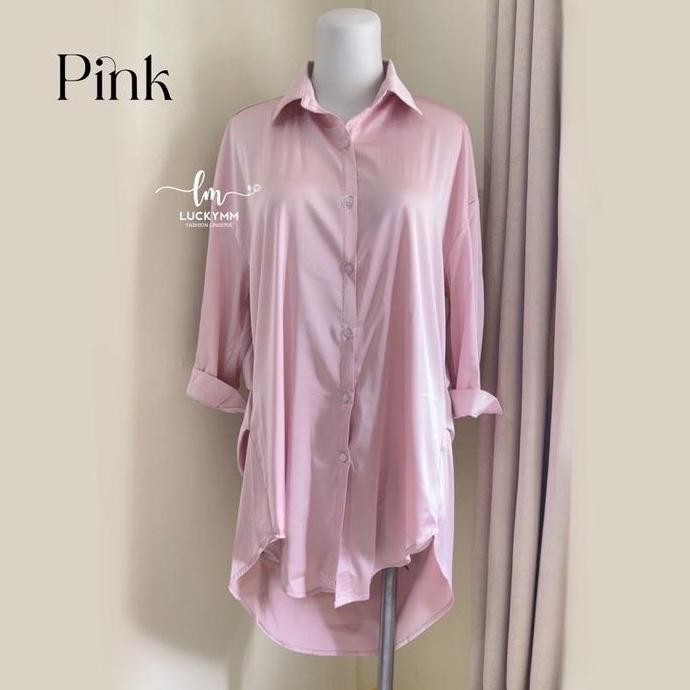 

Baju Tidur Satin Kemeja Oversize Baju Tidur Lingerie Wanita / Sleepwear Lingerie Satin Kemeja Oversize 196 Original