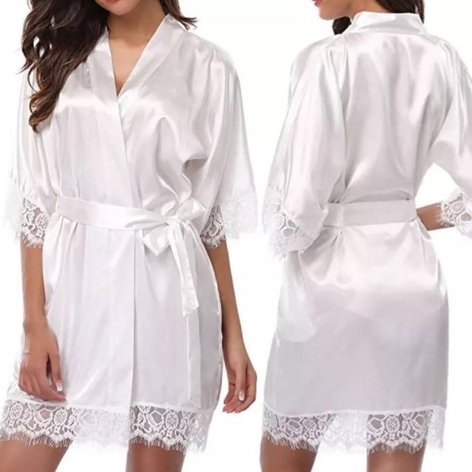 

Baju Tidur Bathrobe 1142 Wanita Lingerie Seksi Robe Lingeri Murah Original