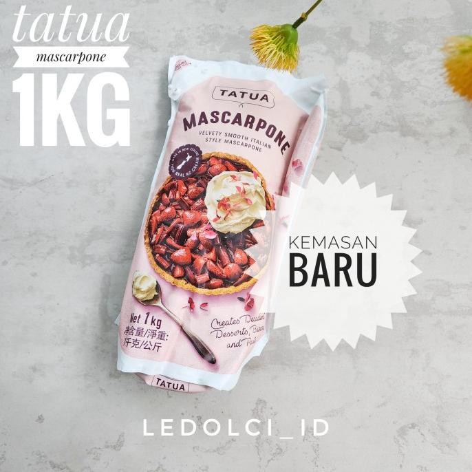 

SIAP KIRIM TATUA MASCARPONE CHEESE KEJU MASCARPONE TIRAMISU 1 KG