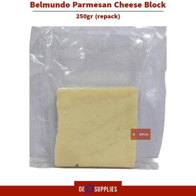 

SIAP KIRIM BELMUNDO PARMESAN KEJU BLOCK 250GR - PARMESAN CHEESE BLOCK HALAL PASTA