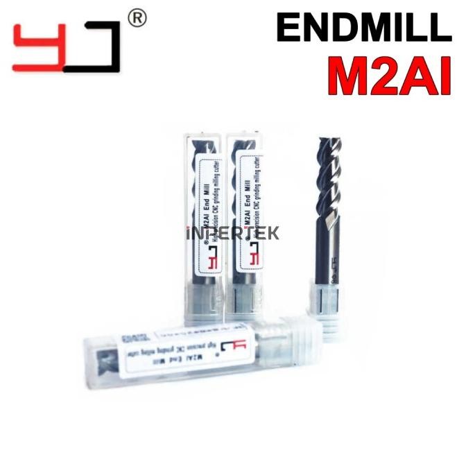 

SIAP KIRIM ENDMILL 8 HSS 4F YJ ENDMILL HSS 8 MM CUTTER MILLING MATA PISAU MILLING