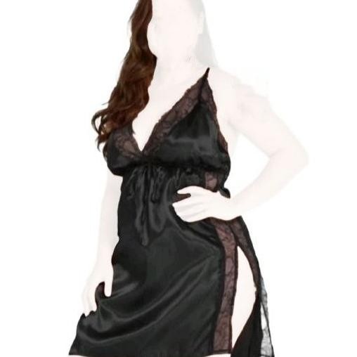 

Lingerie Sexy Dress Babydoll Big Size Over Size Xxxl Premium Ld130-160 Original