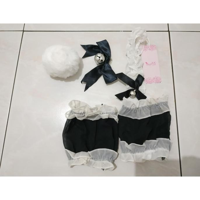 

L-1674 - White Bunny Girl Costume Lingerie Original