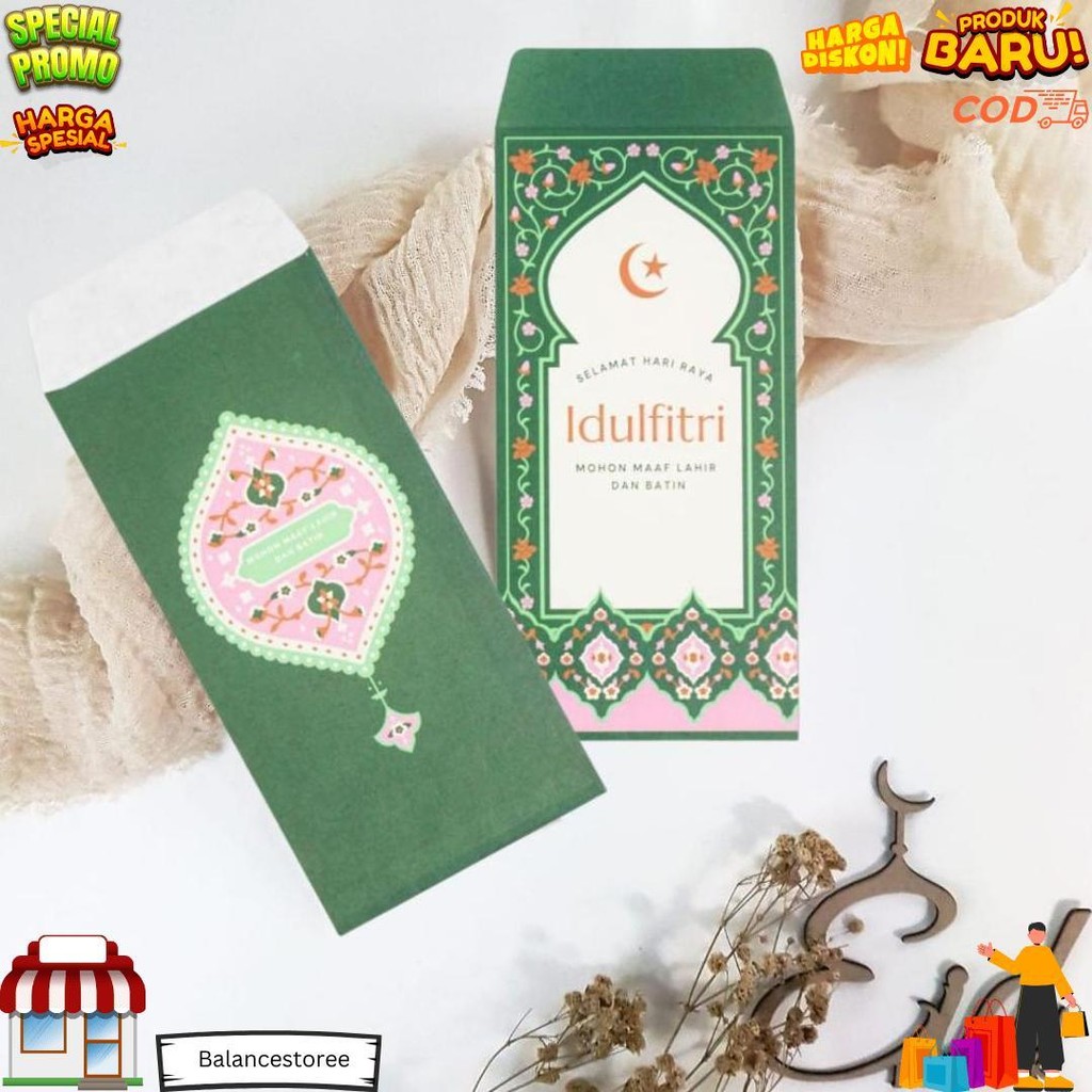 

(Isi 10,20,30,50 Pcs) Amplop Lebaran Idhul Fitri Aesthetic / Amplop Lebaran Idhul Fitri Murah / Angpao Lebaran Uang Tidak Dilipat D Best Seller