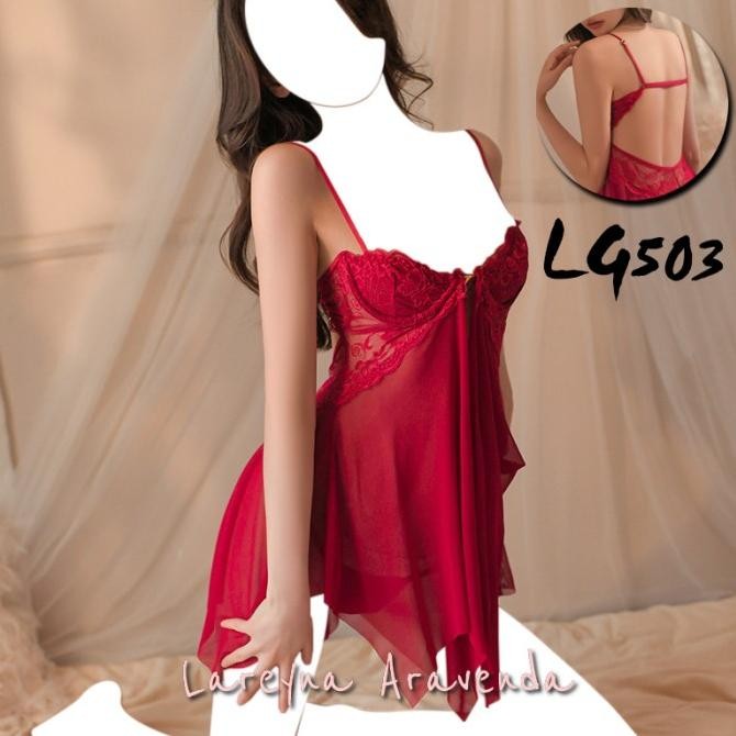 

Lareyna Aravenda Set Lingerie + Cd Fit M-Xxl Romantic Wired Cup Lg503 Original