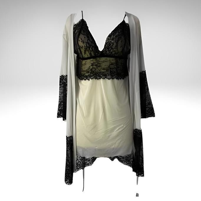 

Set Baju Tidur Wanita 1183 Dress Kimono Lingerie Piyama Original