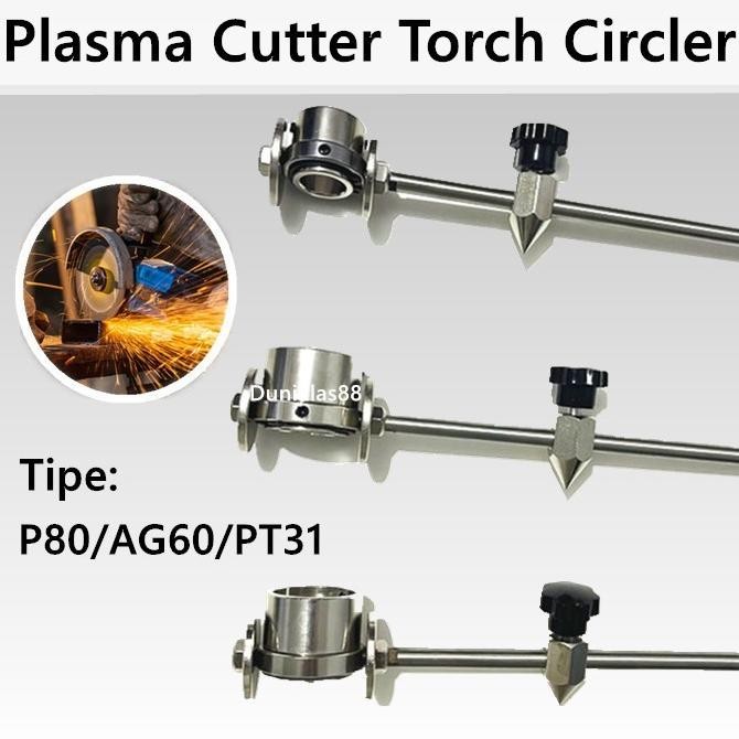 

SIAP KIRIM PLASMA CUTTER TORCH ROLLER GUIDE WHEEL CIRCLER COMPASS P80 AG60 PT31