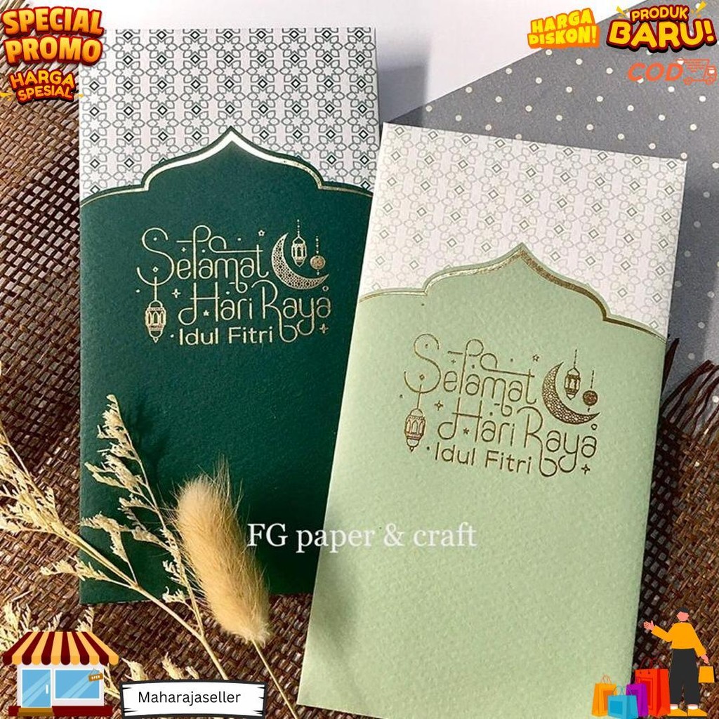 

Amplop Idul Fitri Lebaran 5Pcs Majestic Pattern By Fgpaper D Gratis Ongkir