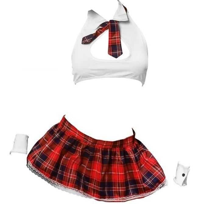 

B332 Lingerie Kostum Student Uniform Seragam Sekolah Siswa Sexy Seksi Original